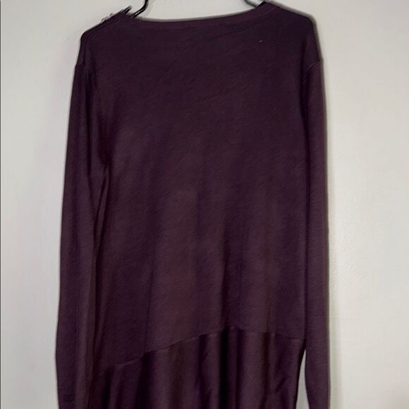 Simply Vera Vera Wang Purple Embellished Long Sleeve Sweater - Picture 11 of 11